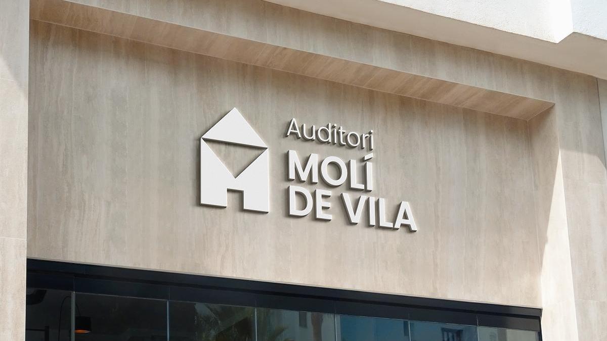 La nueva imagen del Auditori Molí de Vila de Quart.