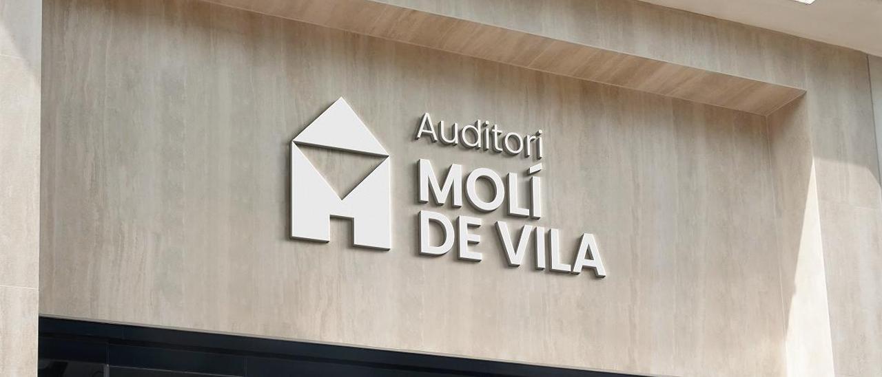 La nova imatge de l&#039;Auditori Molí de Vila de Quart.