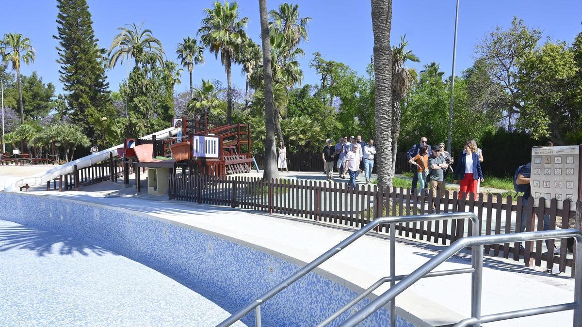 Reapertura de la piscina de Benicalap, el pasado mes de junio