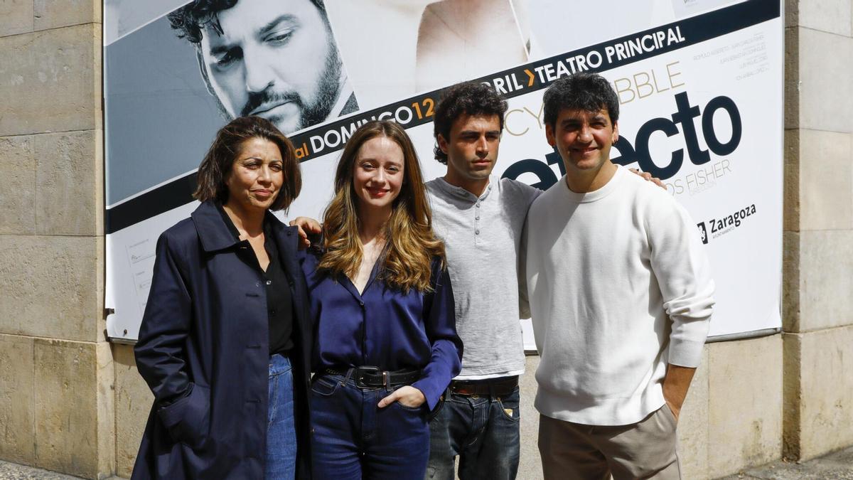 Alicia Borrachero, Elena Rivera, Itzan Escamilla y Fran Perea están en el Teatro Principal con 'El efecto'
