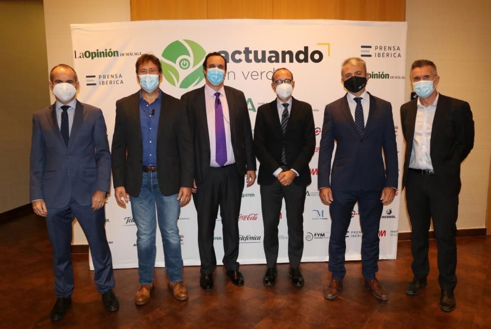 Jornada 'Actuando en verde' sobre economía sostenible.