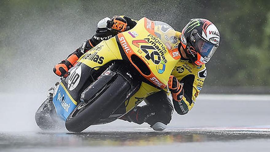 Alex Rins, en el GP de la República Checa