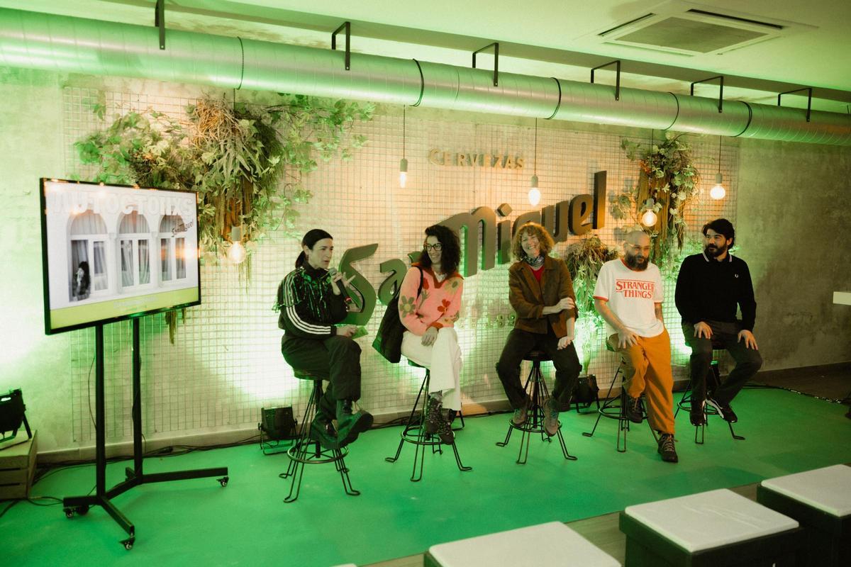 Un momento de la presentación, ayer, del ciclo del Teatro del Soho-CaixaBank.