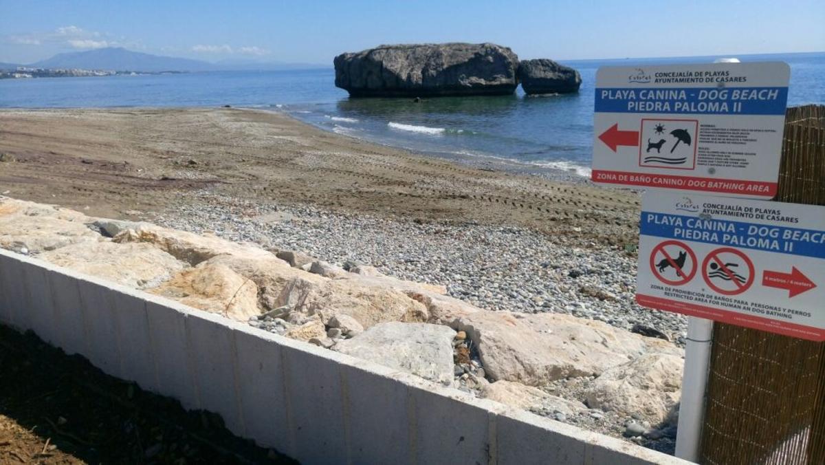 Playa de Piedra Paloma, Casares