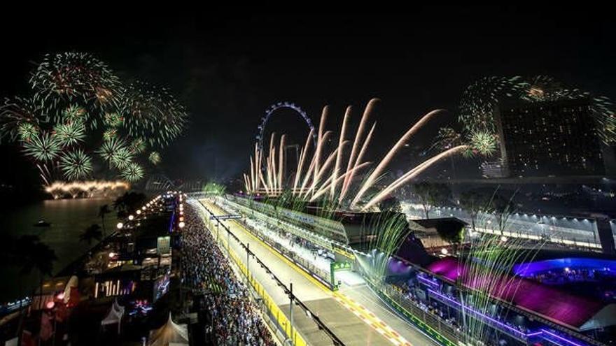Singapur renueva con la Formula 1 hasta 2028