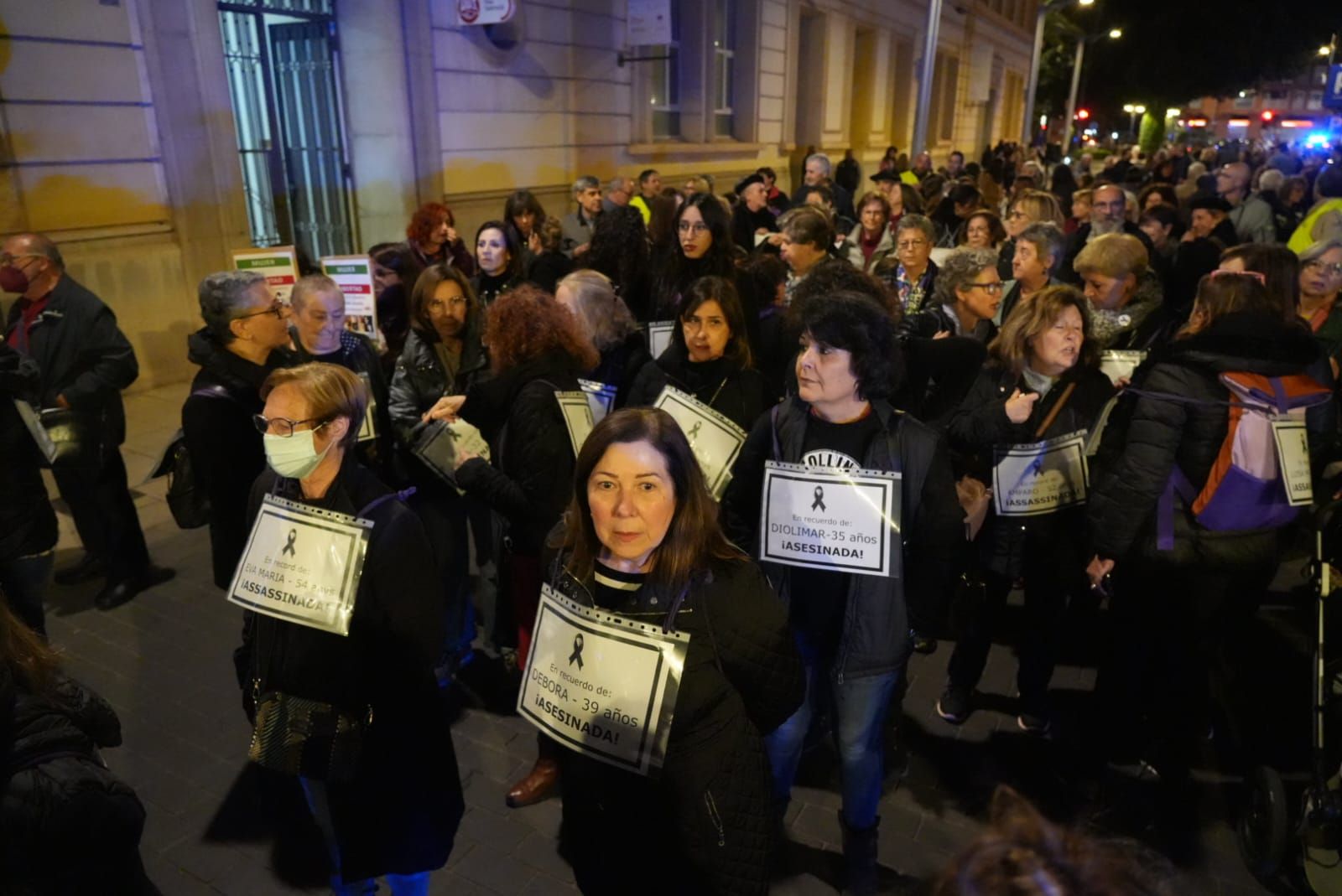 25-N en Castellón: La provincia clama contra la violencia machista. Imagen de Castelló