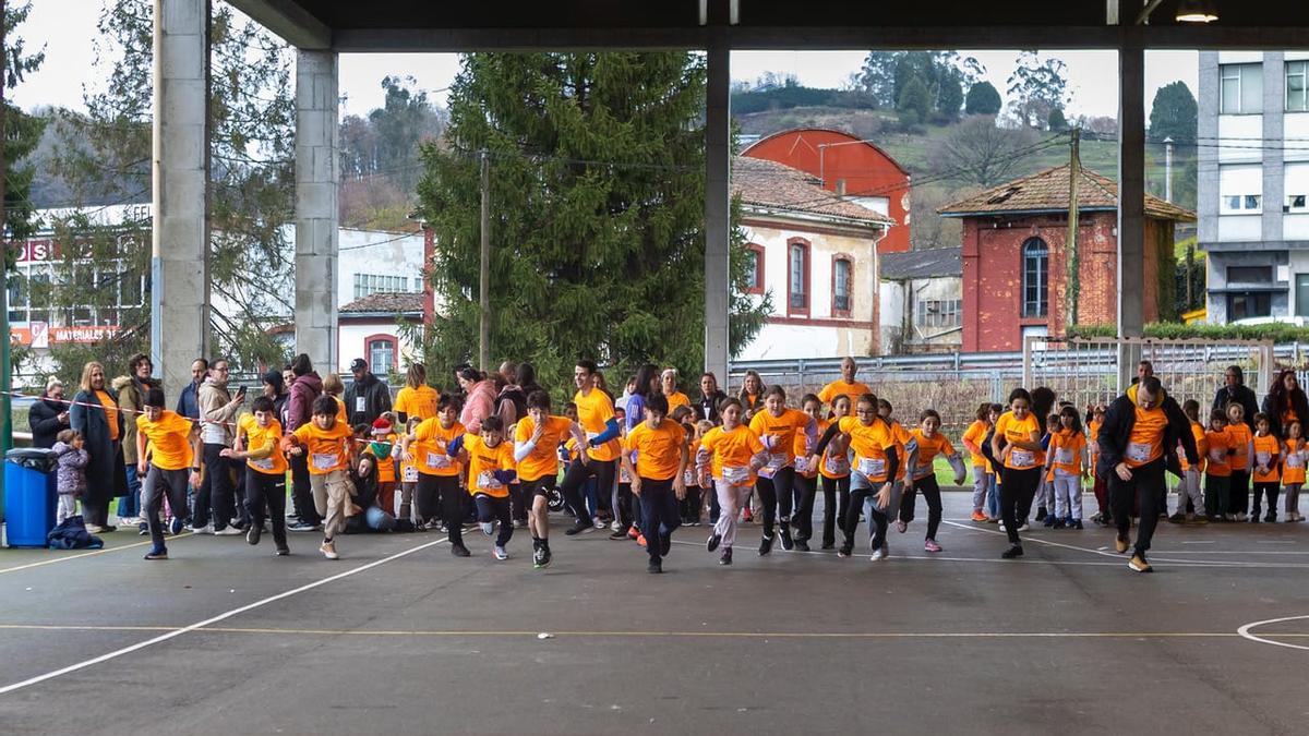 La salida de la carrera