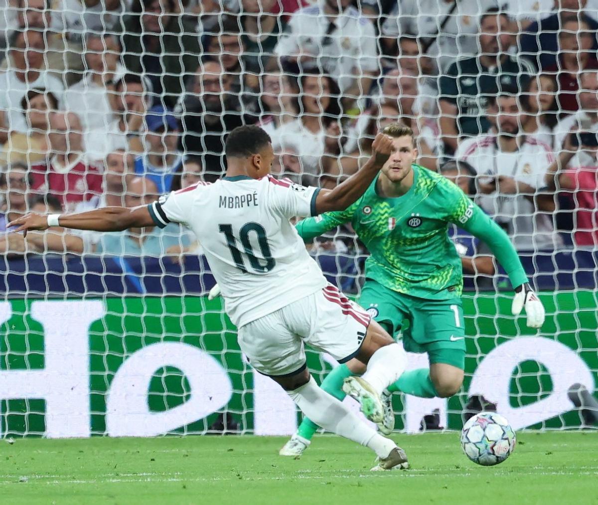 Courtois, Mbappé i un Inter naïf