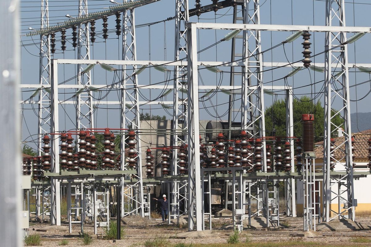 Subestación eléctrica de Casillas, en Córdoba capital.