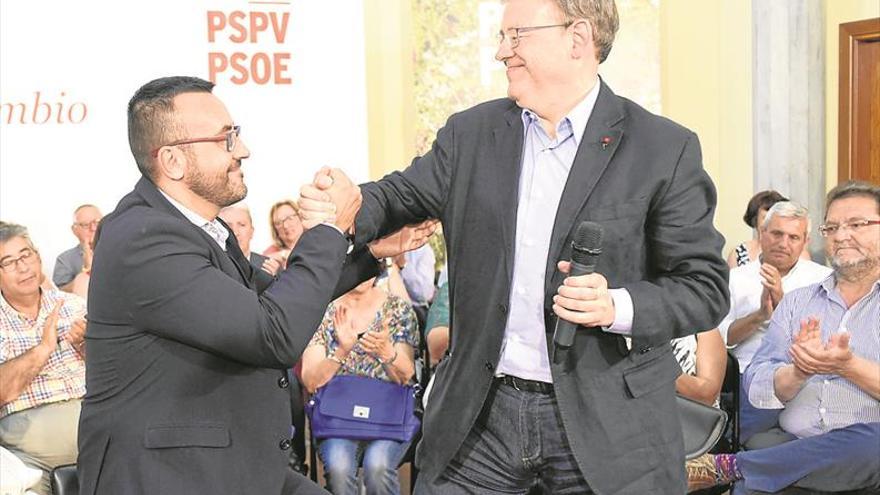 La ejecutiva socialista se posiciona por la continuidad de Ximo Puig