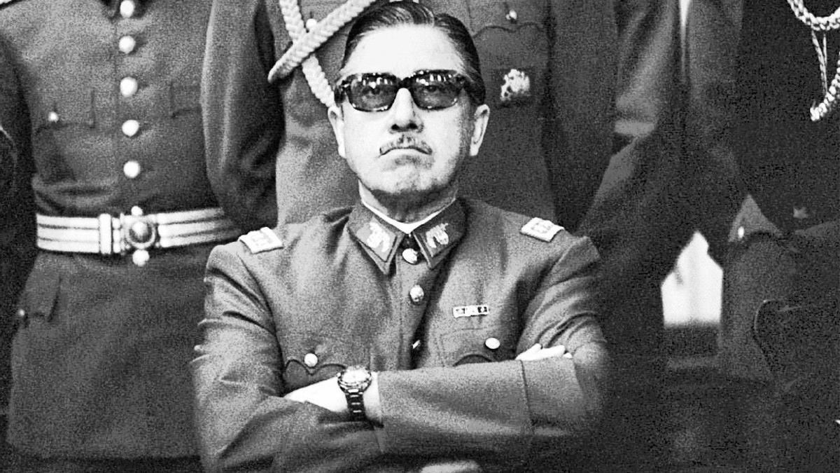 El dictador chileno Augusto Pinochet en 1973.