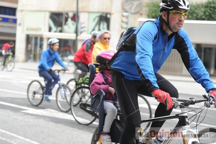 Marcha en bici en Murcia