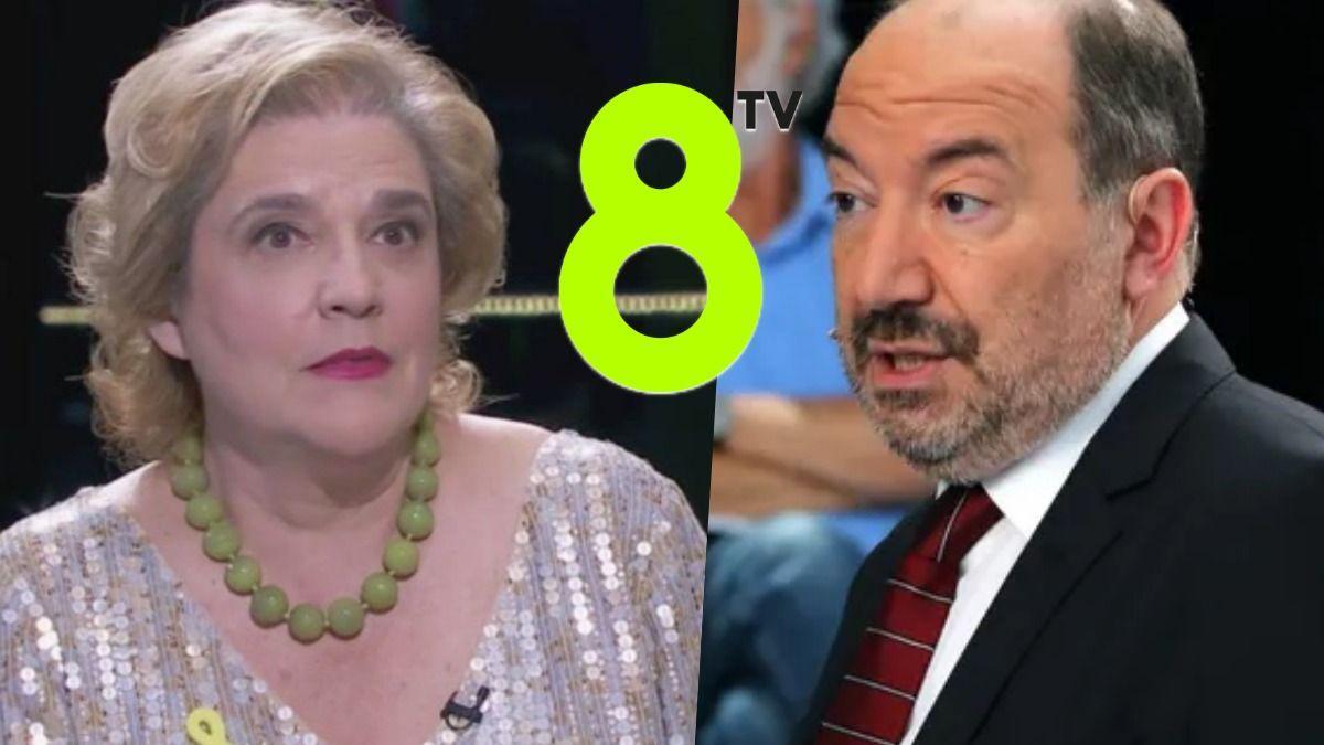 Pilar Rahola i Vicent Sanchís