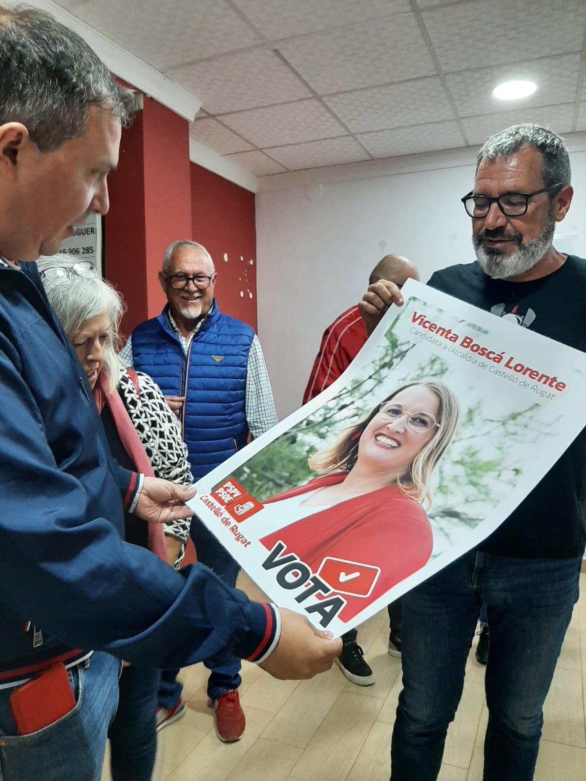 Primeros actos de campaña en la Costera y la Vall Primeros actos de campaña en la Costera y la Vall