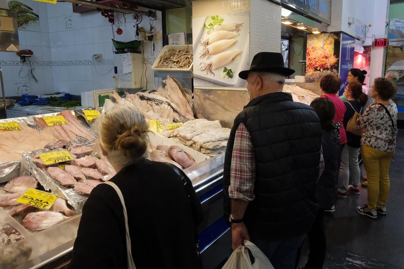 Compra de los ingredientes para el sancocho de Semana Santa