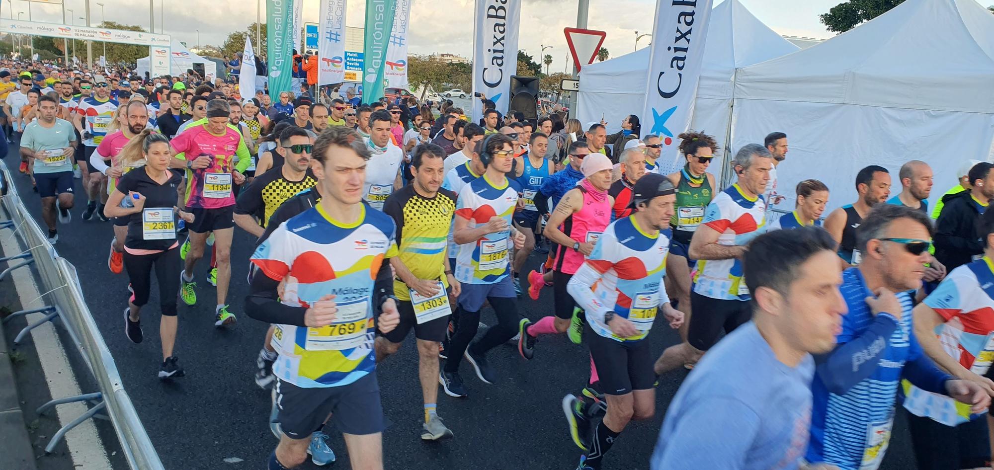 Búscate en la XXXIII Media Maratón que se ha celebrado en Málaga en la mañana de este domingo 10 de marzo de 2024 