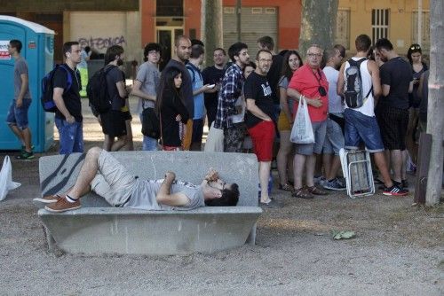 Primer dia del càsting de «Joc de Trons» a Girona