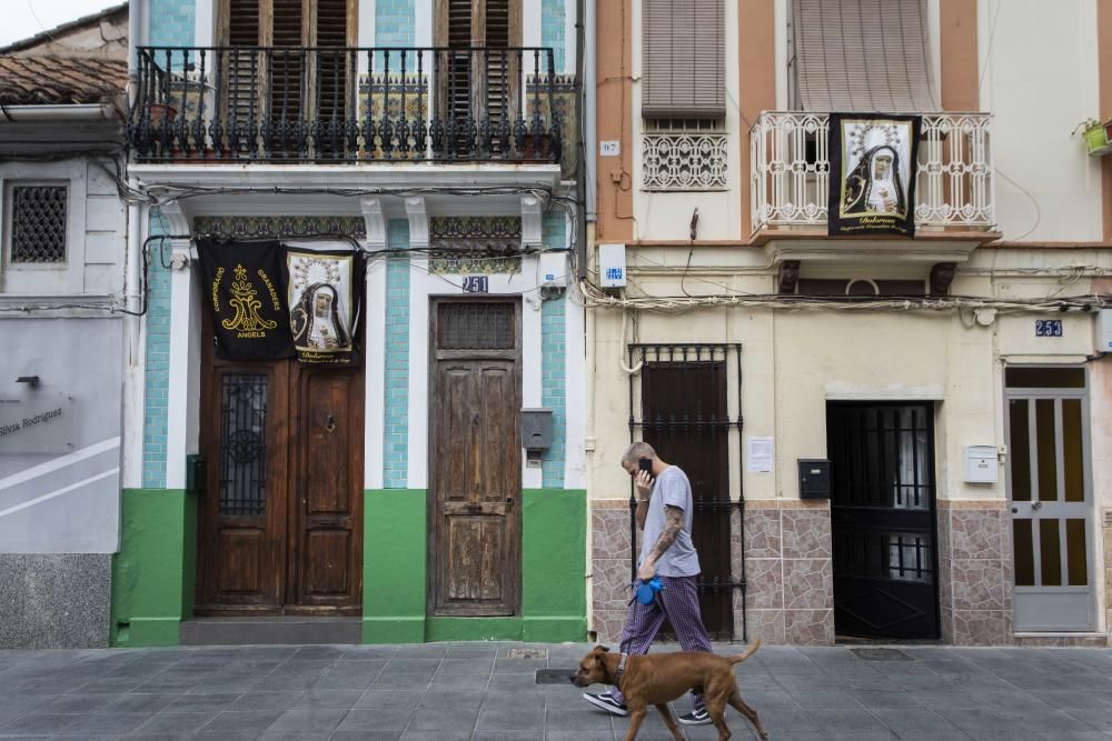 De las trompetas al silencio en el Cabanyal