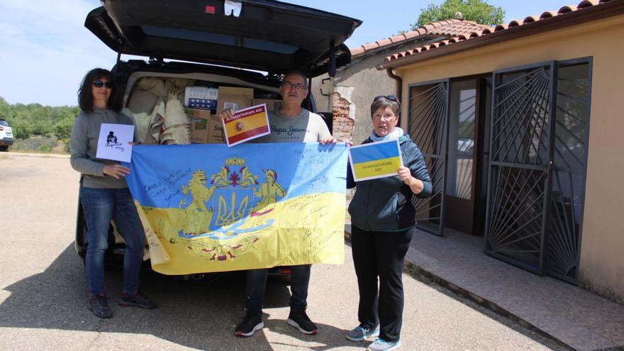 La solidaridad de La Culebra viaja de Cional a Ucrania