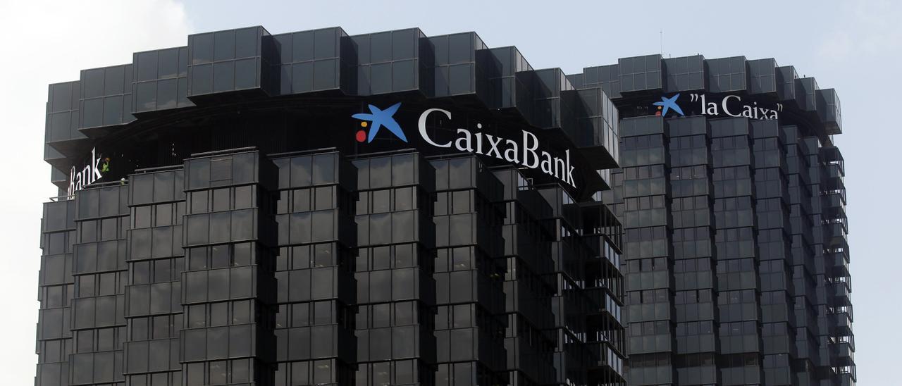 La sede central de CaixaBank.