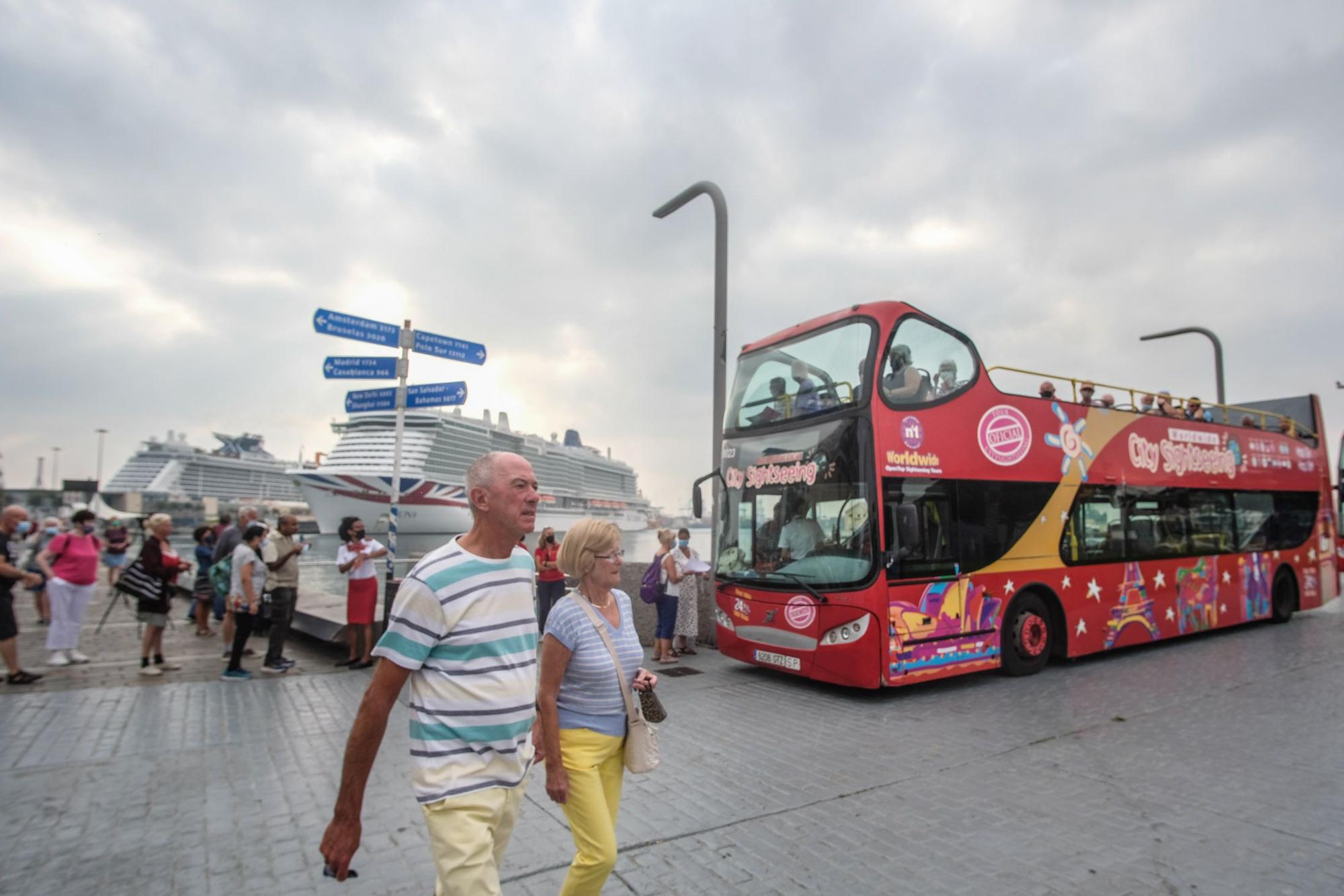 La guagua turística regresa a Las Palmas de Gran Canaria