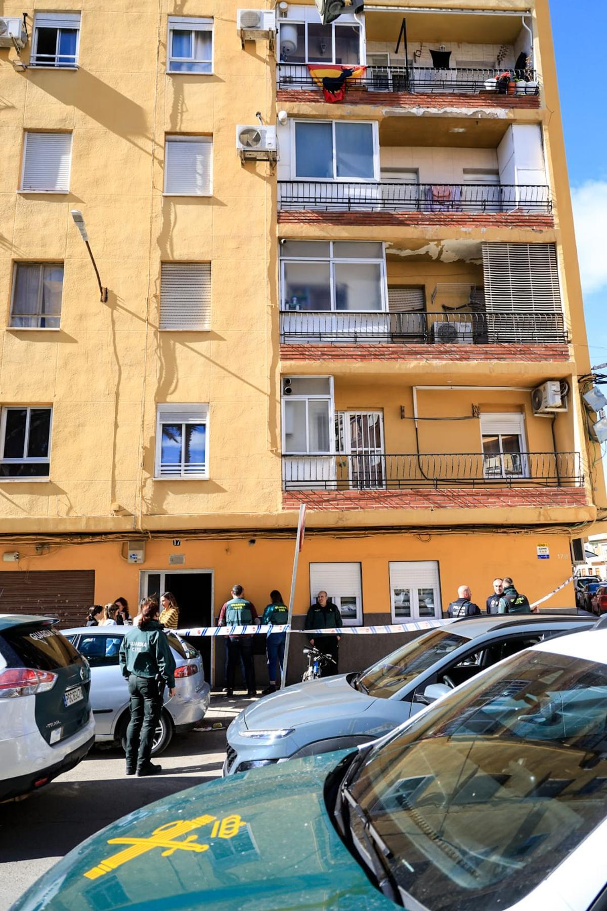 Finca en la que se ha producido el tiroteo, en Catarroja