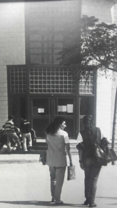 El campus en 1994