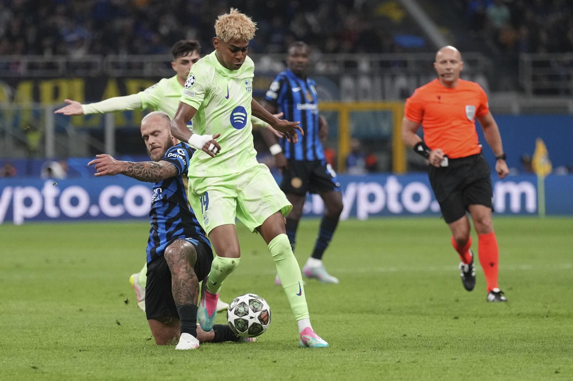 Les millors imatges de l'Inter - Barça de semifinals de Champions