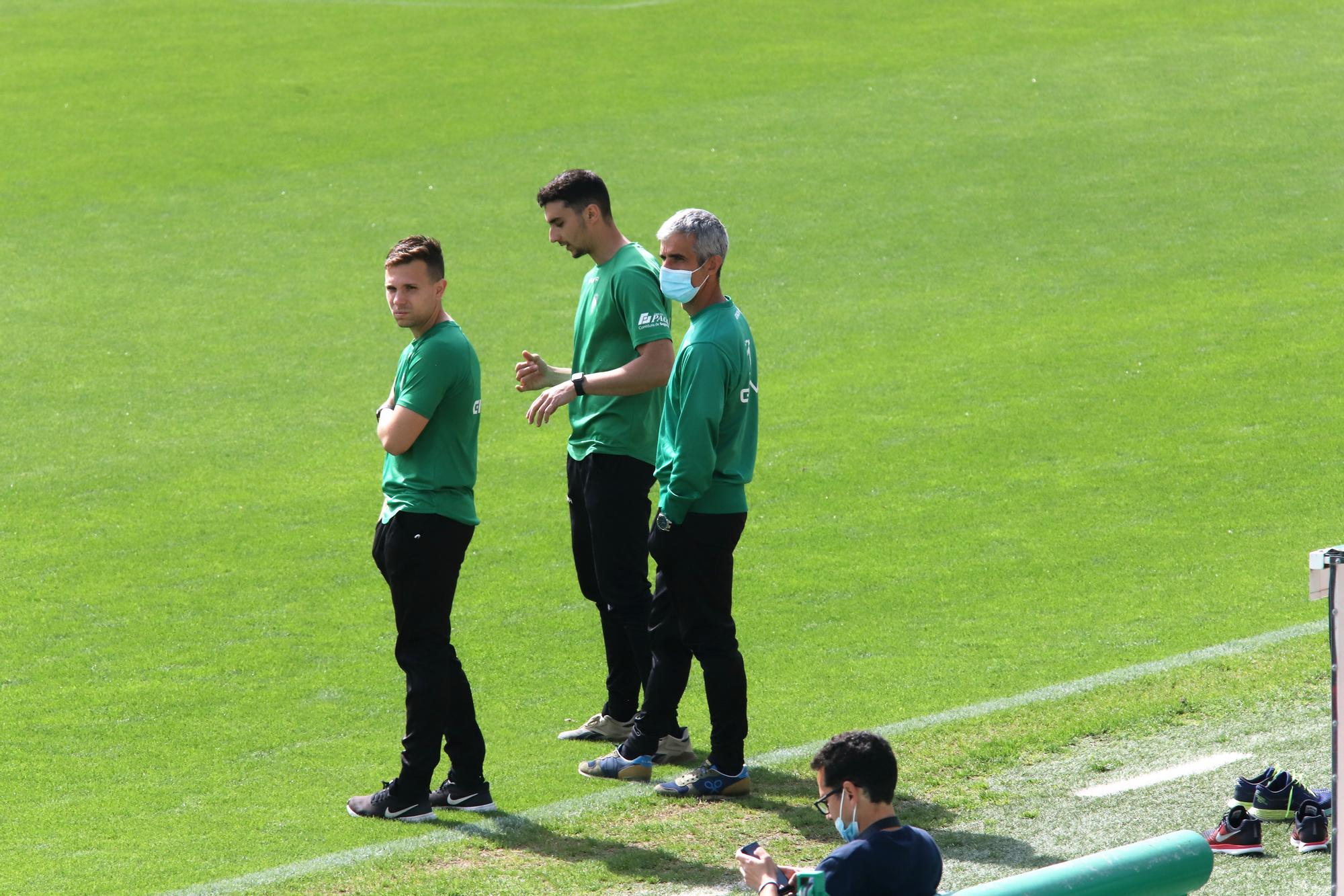 Primer entrenamiento de Germán Crespo como entrenador del Córdoba CF