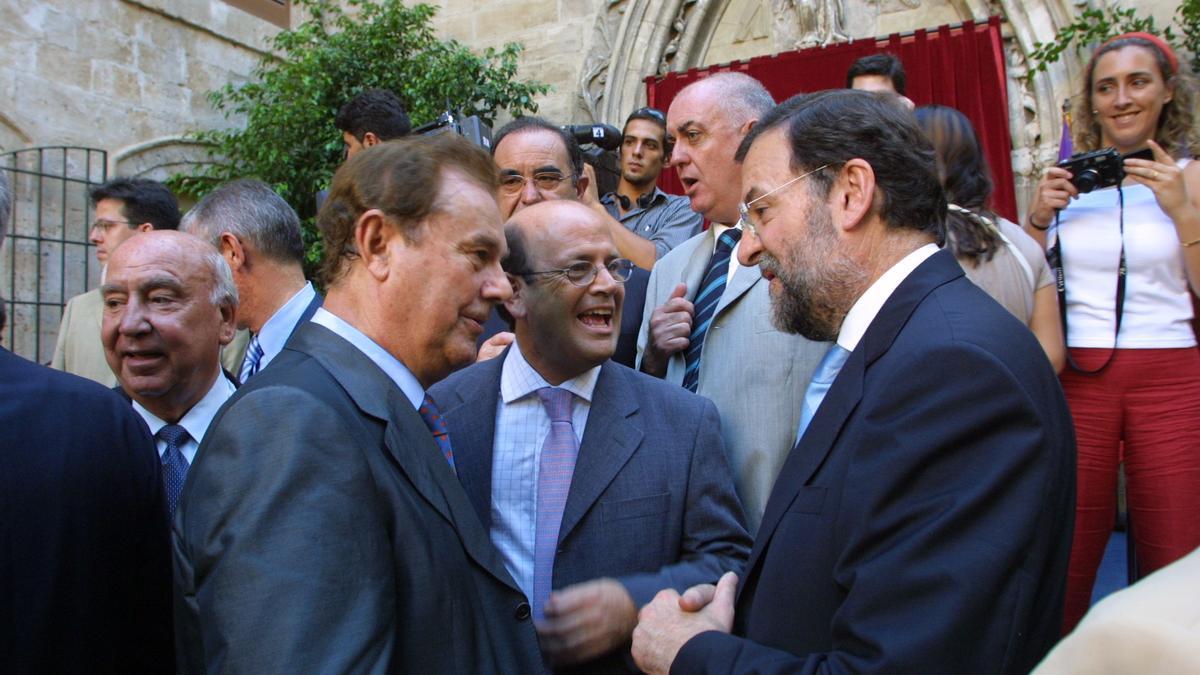 Gabriel Escarrer, junto a Mariano Rajoy