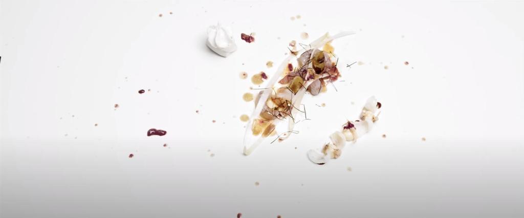 Uno de los platos del menú degustación de 'DiverXO'