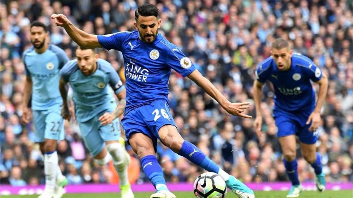 Mahrez ya se ha mojado pidiendo irse a su club, el Leicester City