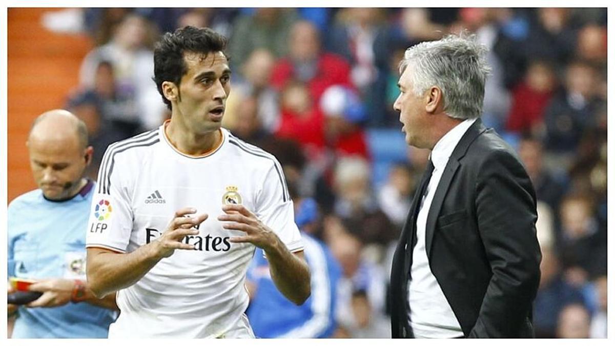 Arbeloa estuvo a las órdenes de Ancelotti en su última etapa en el Real Madrid.