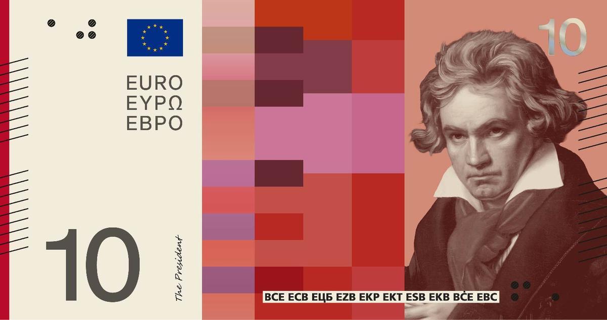 Así son los diseños finalistas para los nuevos billetes de euro