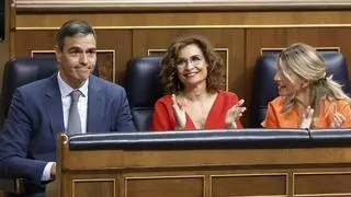 El PP acusa a Yolanda Díaz de decir "se pueden ir a la mierda todos" después de que Sánchez contestara a Feijóo en el Congreso