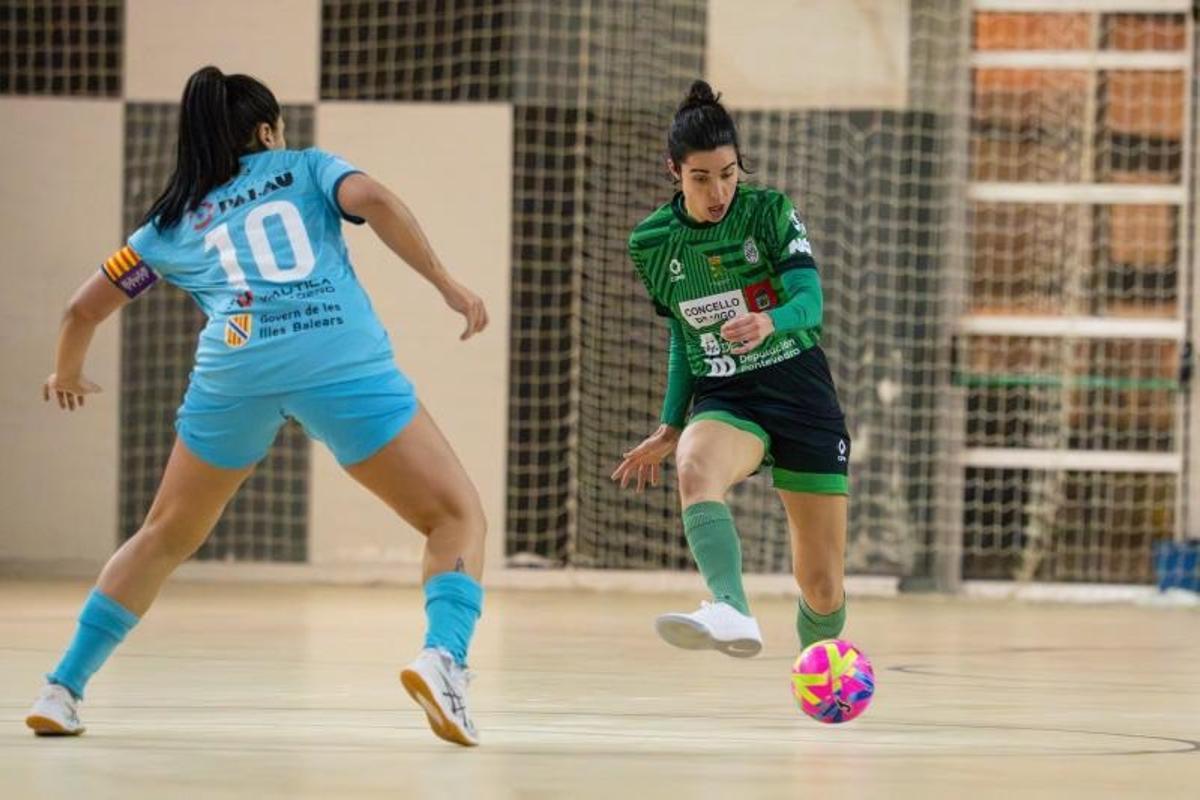 Clau, en un partido de la pasada temporada.