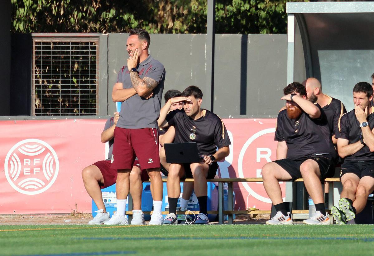 Totes les fotos de l'amistós entre el CE Manresa i el filial de l'Espanyol