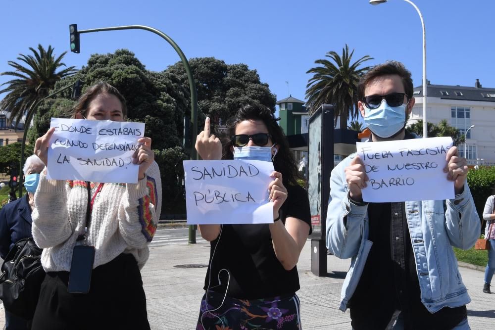 "Caravana por España y por la libertad" en Coruña