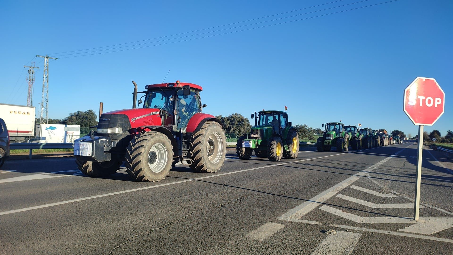 Las protestas del campo llegan a la capital cordobesa en varias tractoradas