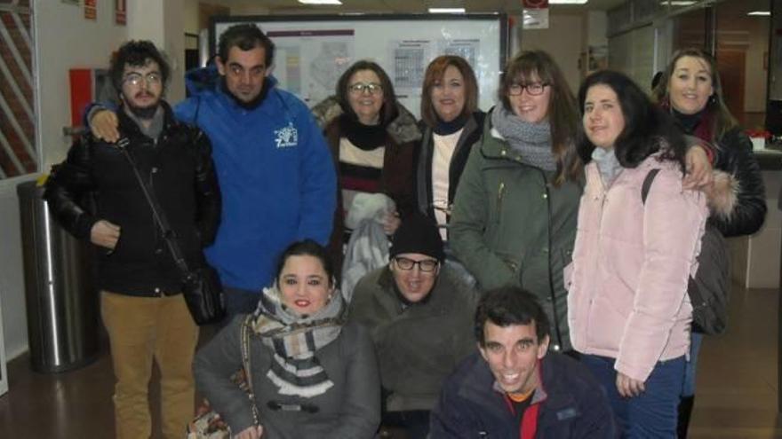 La asociación de personas discapacitadas viaja a Madrid