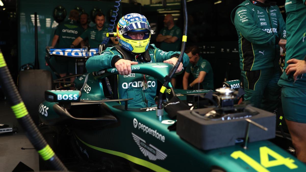 Fernando Alonso says son Leonard was in a kart at two months old