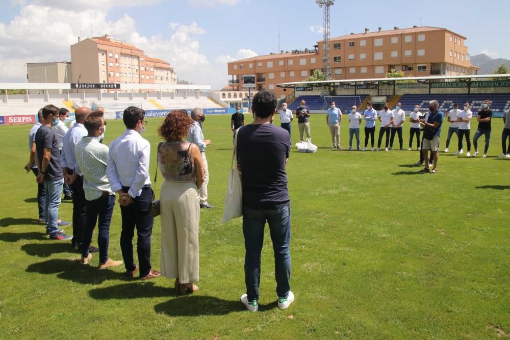 El Alcoyano celebra el ascenso a Segunda B