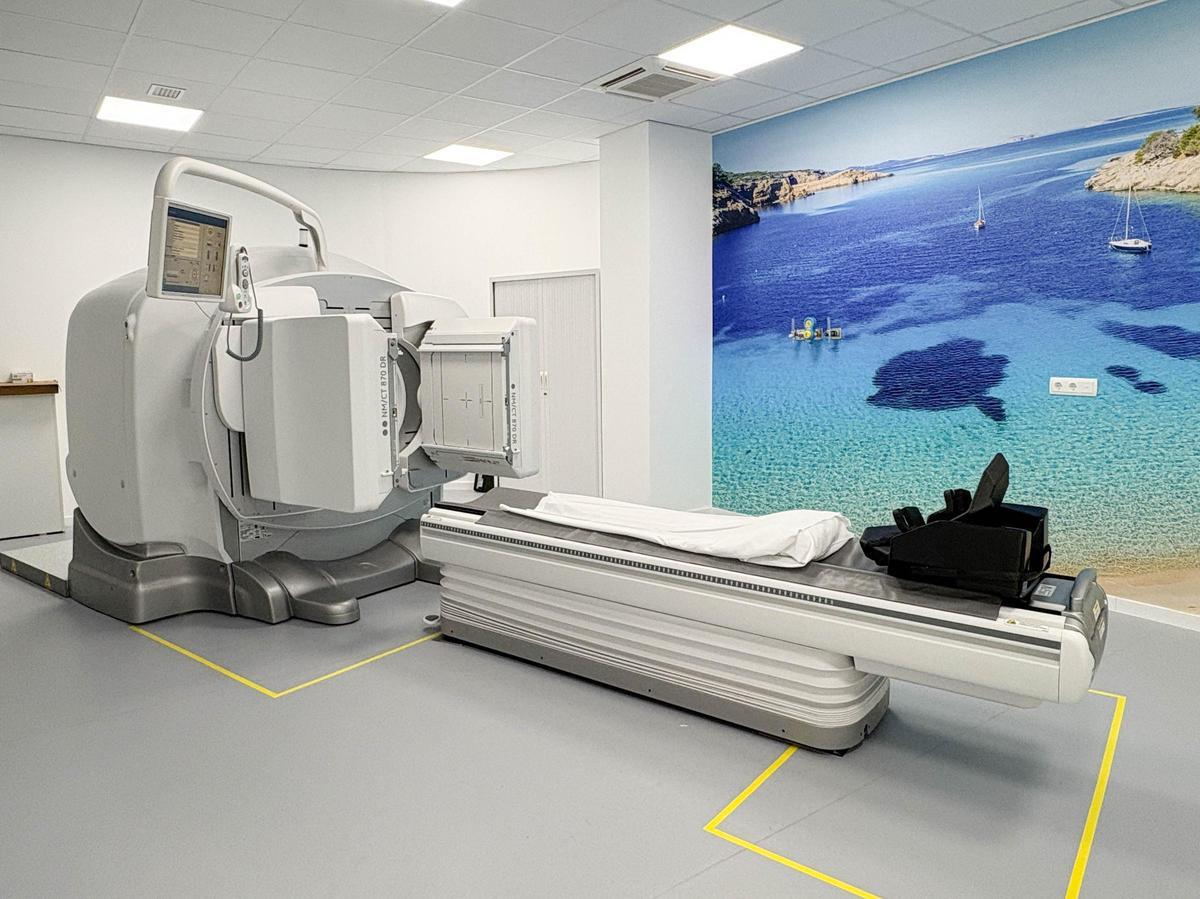The new SPECT-CT technology is now working at full capacity at the Vila Parc Clinic in Ibiza.