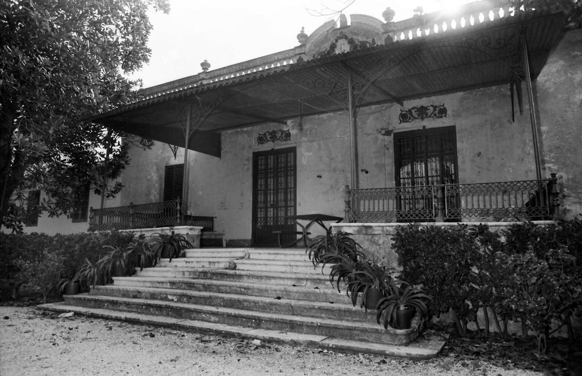 La fachada de la antigua casa señorial de Torrecremada
