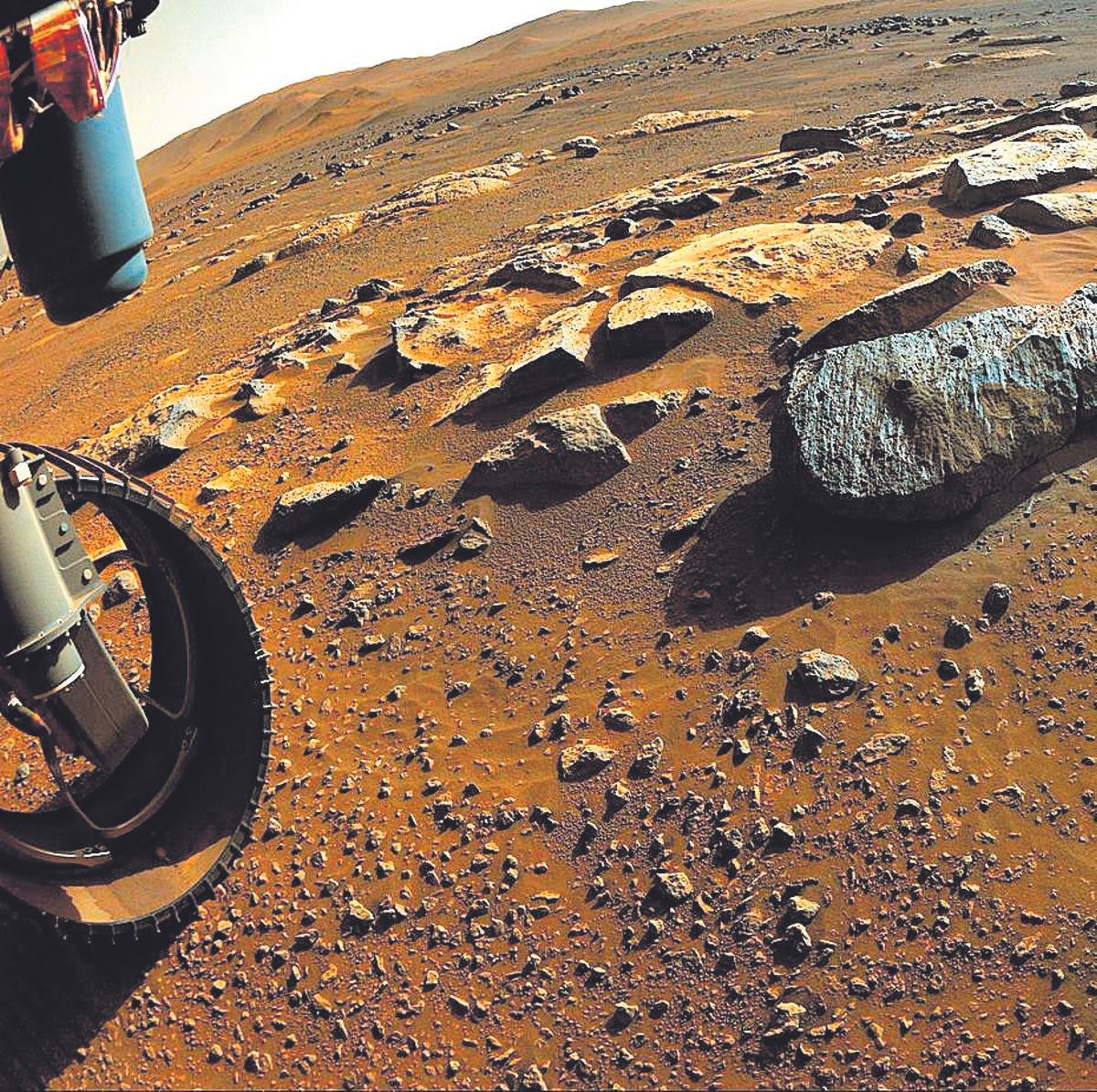 Misión de la Nasa en Marte.