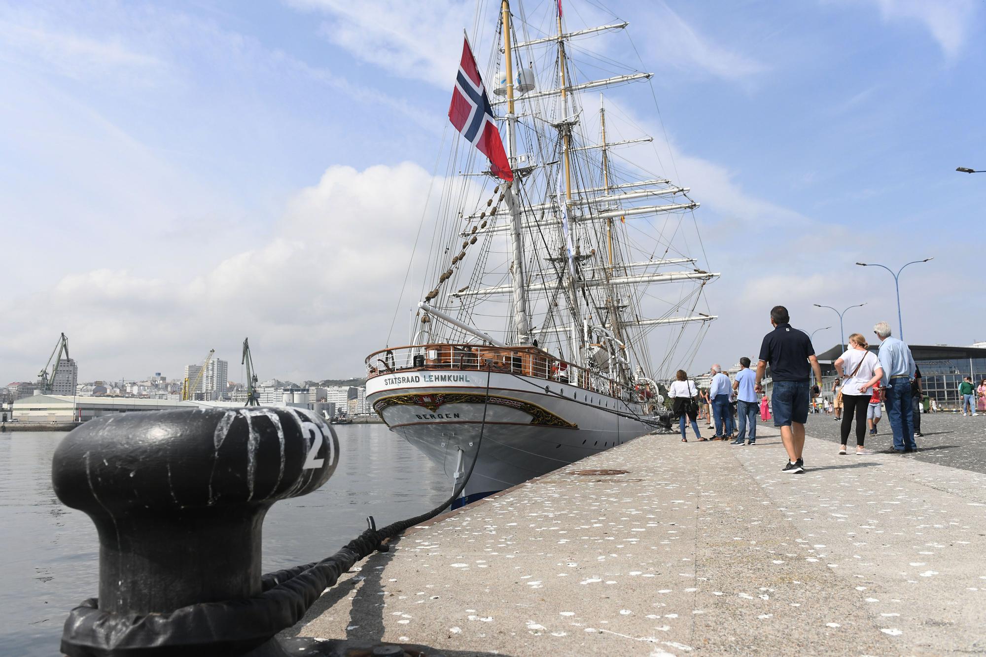 El velero noruego de 1914 Statsraad Lehmkuhl,