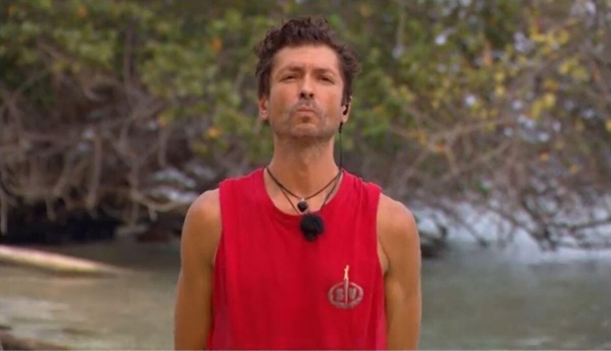 Ángel Cristo antes de su expulsión en Supervivientes