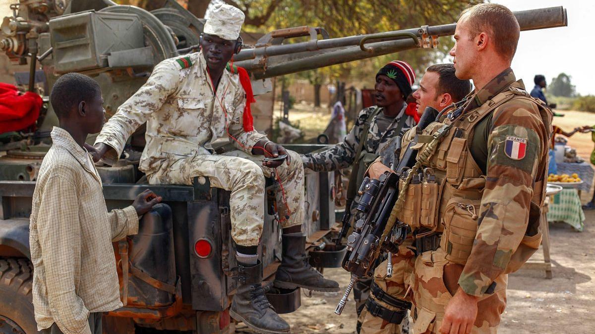 Militares franceses en Malí.