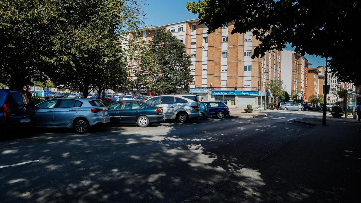 La calle Pelayo de Versalles, donde se produjo la detención.