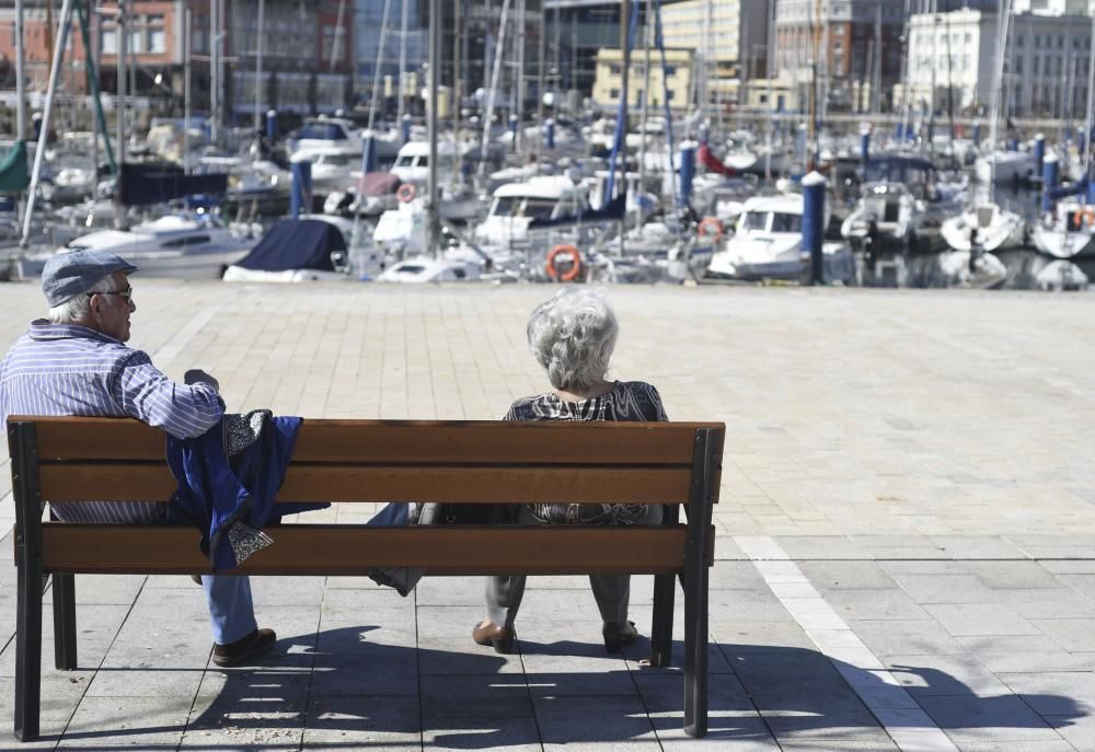 A Coruña casi bate su récord de temperatura máxima